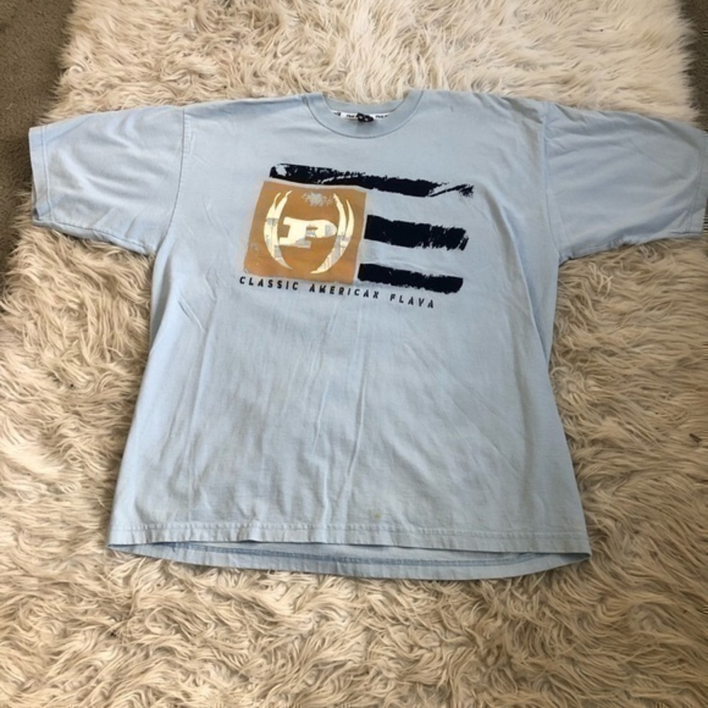 Phat farm baby blue tee shirt sz xl